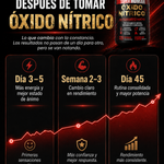 Óxido Nítrico™ – Cápsulas de Óxido Nítrico con Huanarpo para Energía, Potencia y Rendimiento , Fórmula Avanzada Natural (120 Cápsulas) – SuperHuman™